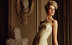 Silberdruck Kleid